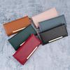 Women's Bifold Wallet: Versatile Long Design with Card Slots, Coin Purse, Japanese & Korean Style, Solid Color