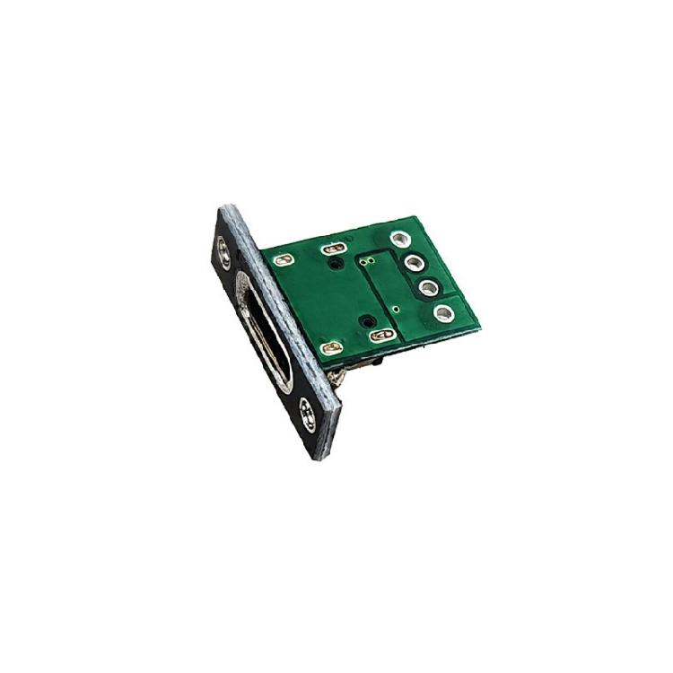 PCB USB C Female Port Connectors Module with Screw Plate for DIY Charging Port Repair and Prototypes Panel Installation Work