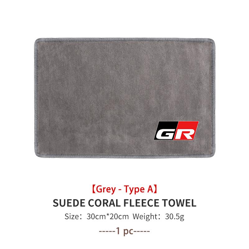 

For Toyota Car Washing Towel Cleaning Cloth Quick Drying Windows Wiping Rags Crown Yaris Corolla Prius Auris CHR Avalon GR Camry