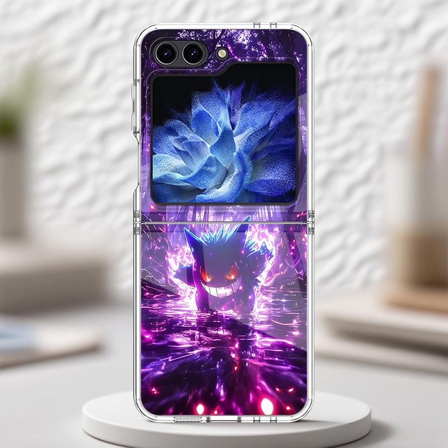 

Anime Pokemon Gengar Transparent Soft Phone Cover Case for Samsung Galaxy ZFlip6 ZFlip3 ZFlip4 ZFlip5 ZFlip7 Z Flip 7 6 5 4 3 Galaxy Z Flip6