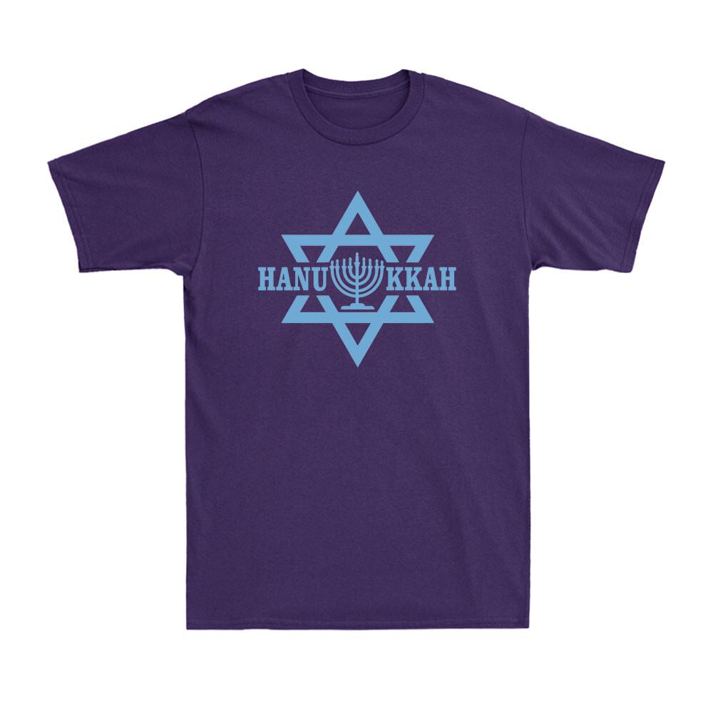 Hanukkah Candle Shirt Happy Hanukkah Chanukah Jewish Star of David Unisexs TShirt