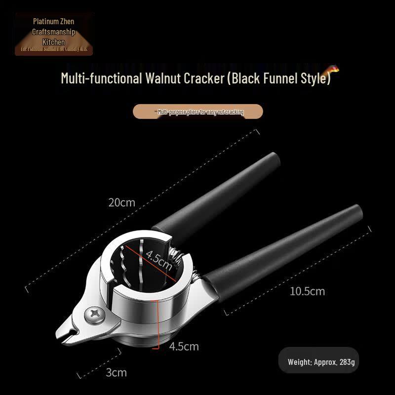 Stainless Steel Multi-function Nut Cracker
