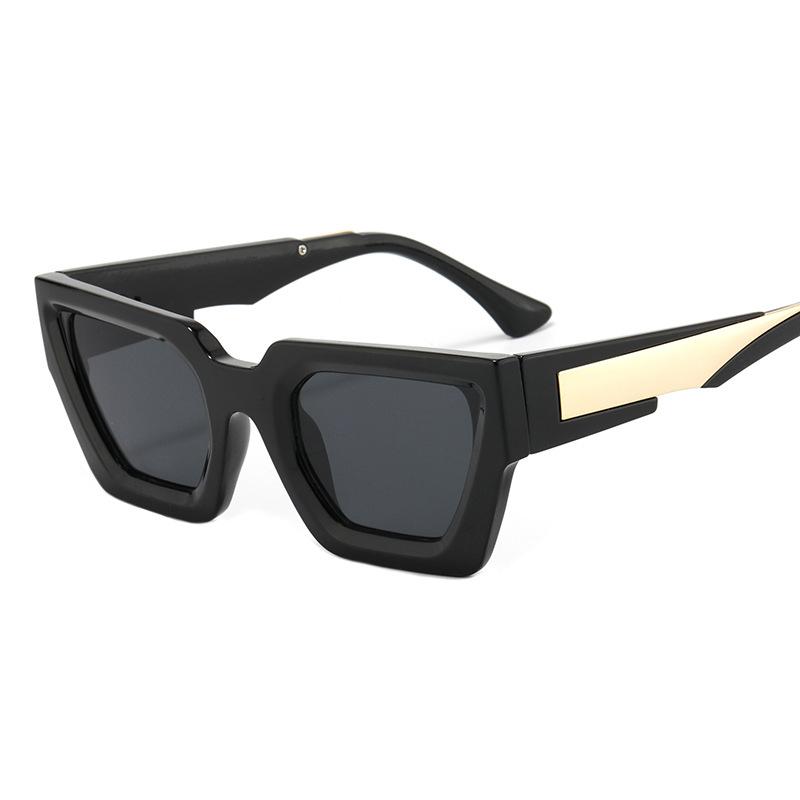5632 INS Style Cat Eye Sunglasses for Women European and American Fashion Trend Personalized Street Glasses 2024