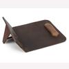 Genuine Leather Mouse Pad With Qi Wireless Charging Desk Pad For Xiaomi Iphone Samsung Galaxy Huawei Type USB C Keyboard Mat