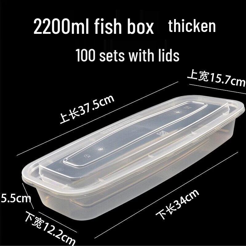 Disposable Clear Plastic Takeout Containers