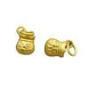 Gold Plated Lucky Money Bag Pendant Charm for DIY Beaded Bracelets and Necklaces