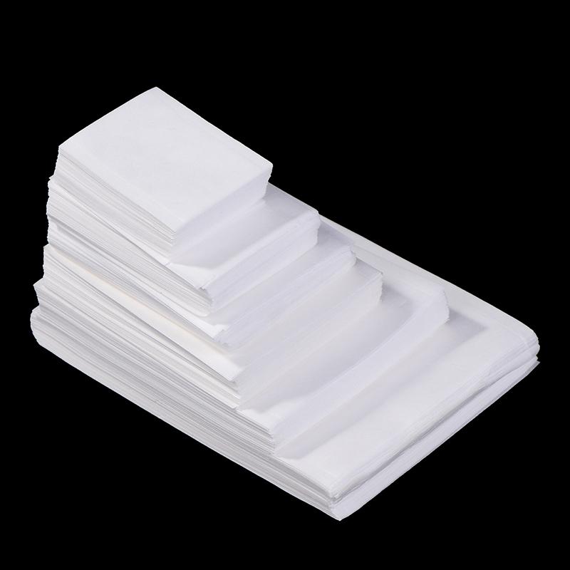 100Pcs Disposable Tea Bag Heat Seal Filter Paper For Herb Loose Teabags Multi Size Empty Coffee Powder Tea Bags