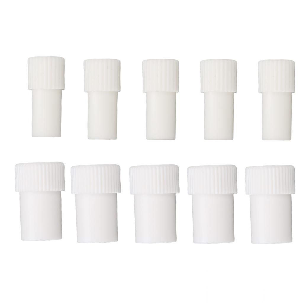10 Pair Saliva Ejector Weak Strong Suction Converter Disposable White Oral Suction Ejector Adaptor for Oral Clinic
