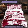Personalized 3Pcs Bedding SetThe Weeknd Custom Text Duvet Cover Pillowcase Set Bedroom Gift