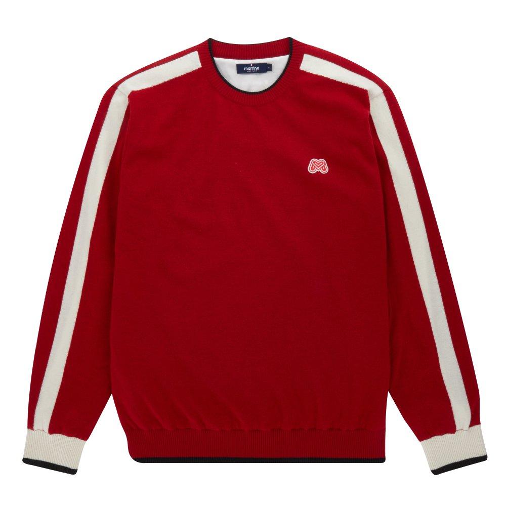 MARTINE GOLF Basic Windshield Pullover_Red (Men)