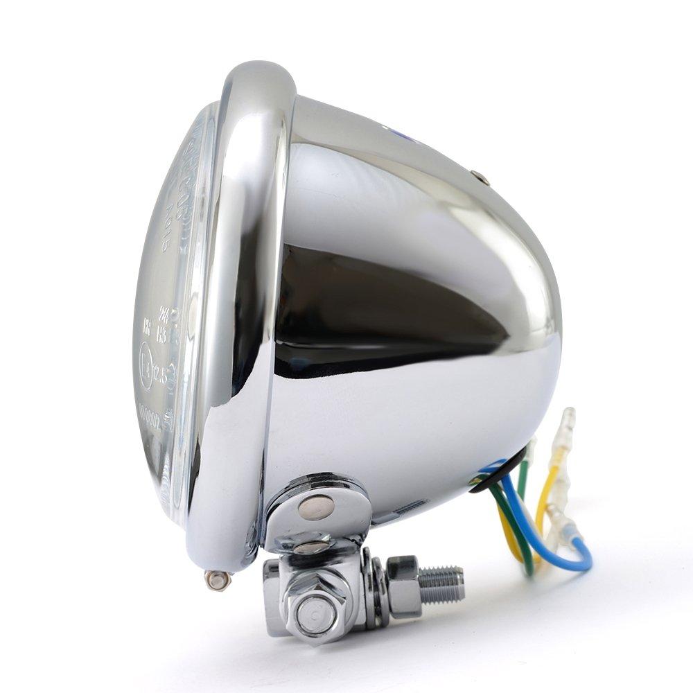 Daytona 45307 4.5 Inch Bates Type Headlight Multi Reflector Type ( 35/35W)