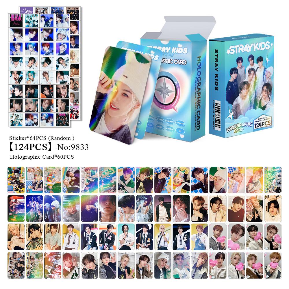 124Pcs Card Stray kids Card Boy Group Album DO IT Pocards Lomo Hyunjin Felix LeeKnow Han BangChan Album Fans Gifts