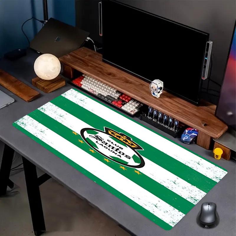 Club Santos Laguna Print Mouse Pad, Anti‑Slip Desktop Keyboard Mat, for PC Laptop Gaming Working Daily Use, Cool Festival Surprise Gift