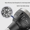 Oeny 45W E27 LED PAR Spotlight with Fan