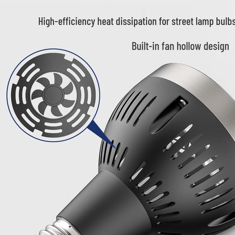 Oeny 45W E27 LED PAR Spotlight with Fan