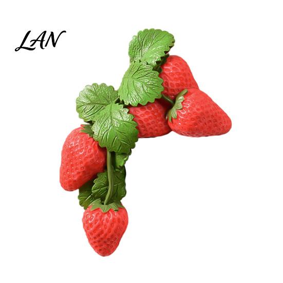 Decorative Switch Surround Fruit Wall Stickers, Creative Kitchen 3D Cute Bedroom Aesthetic Accessories Socket Decor, Resin Waterproof Decal