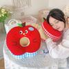 Breathable Ice Silk Hand Pillow With Embroidered Cartoon Design For Office And Library