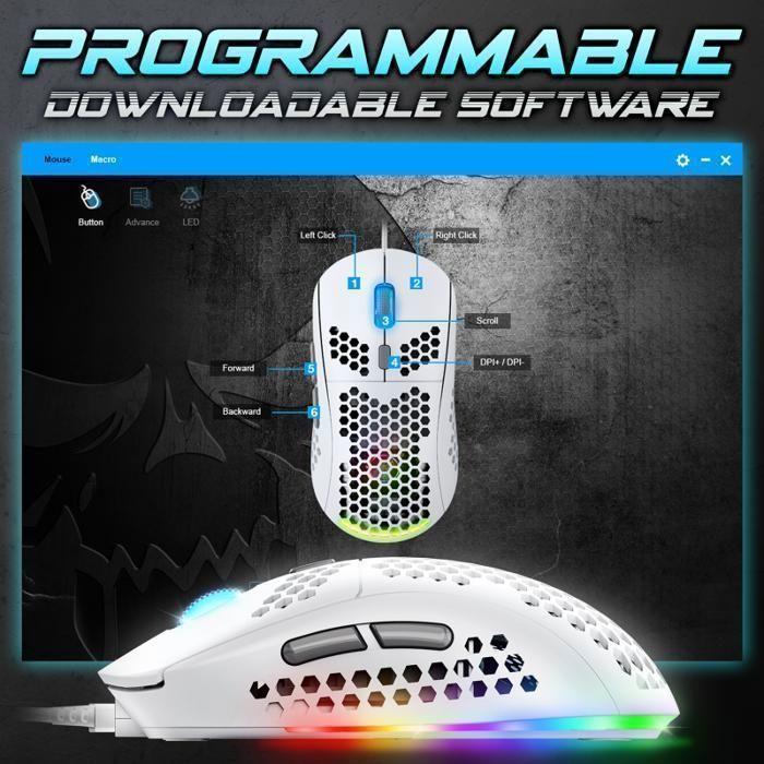 SOURIS PRO-M4 ARTIC