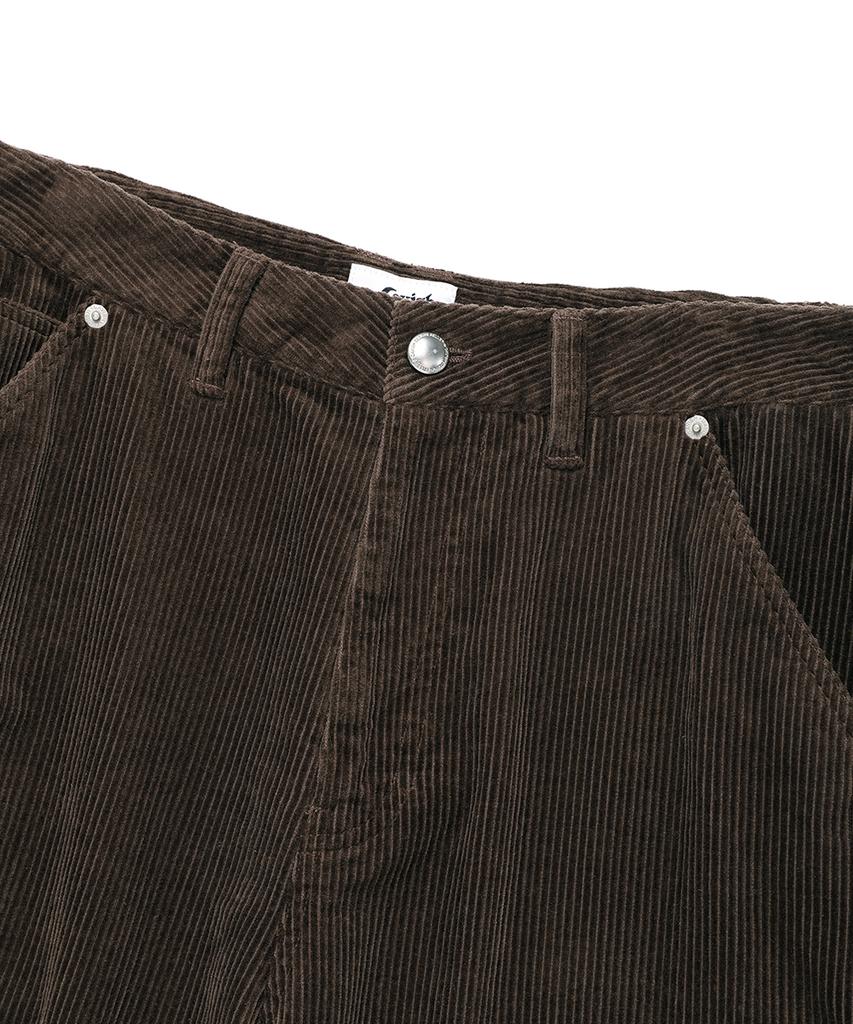 CAVISH Corduroy Washed Cargo Pants Brown(Cv2Efupa10A)