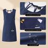 Waterproof Oil-Proof Sleeveless Kitchen Apron for Women - Fashionable and Breathable
