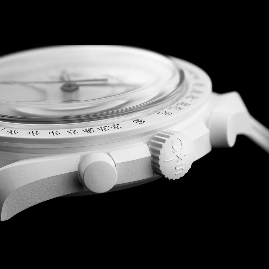 Swatch Men 42mm White Watch SO33W700 SO33W700