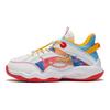 Li Ning Primary 2.5 Non-Slip Durable Low-Top Basketball Shoes Kids sneakers White Yellow YKBS052-5