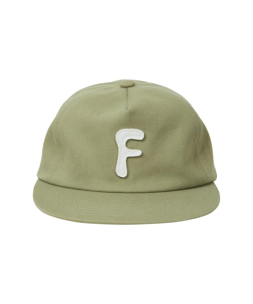 FERNOV F Applique 5-Panel Cap Green