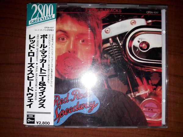 CD WINGS - Red Rose Speedway CP281017 Odeon 1988 Japan ObiRock Used
