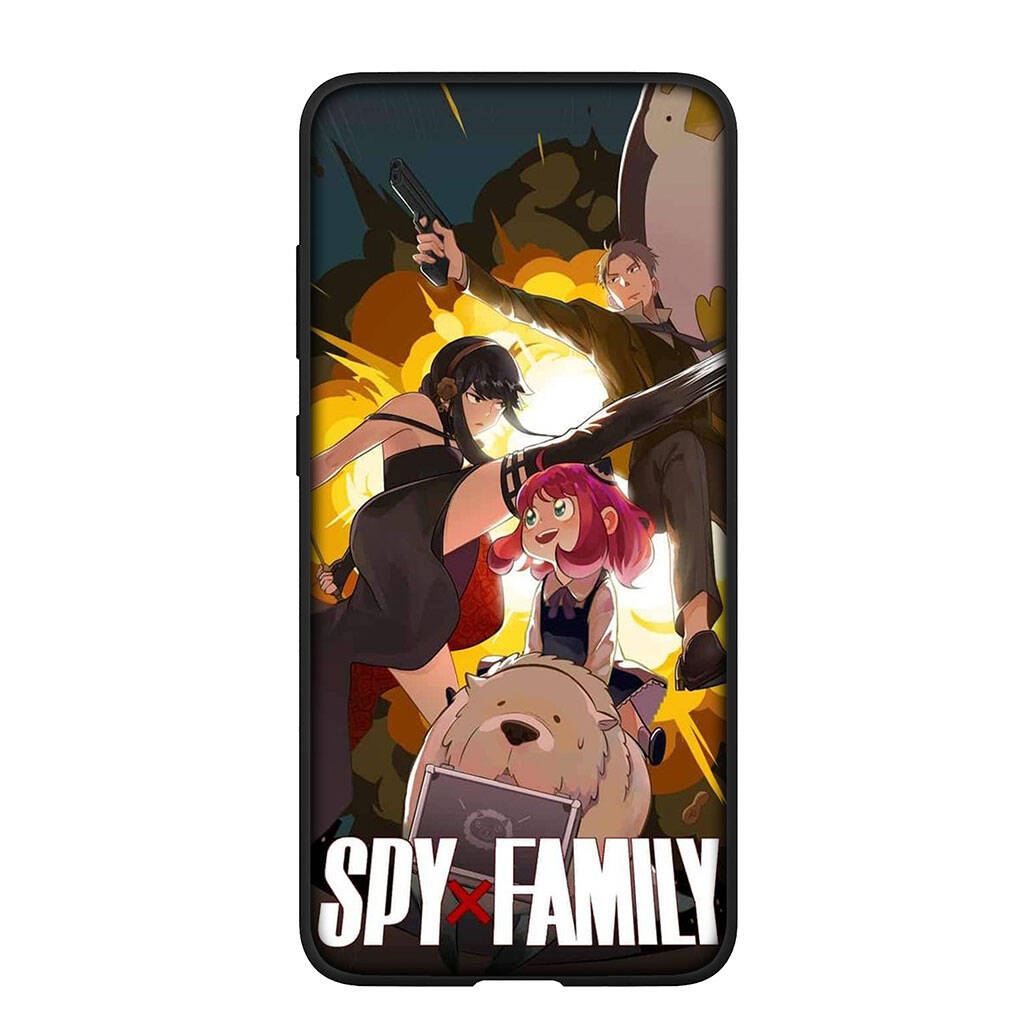 Phone Case for iPhone 17 16 15 Xiaomi Poco F8 F7 X7 X6 M8 C85 C75 C71 Redmi Note 14 13 12 11 Pro Max A3 A4 14C 13C 15C Spy X Family Anya Forger Cover