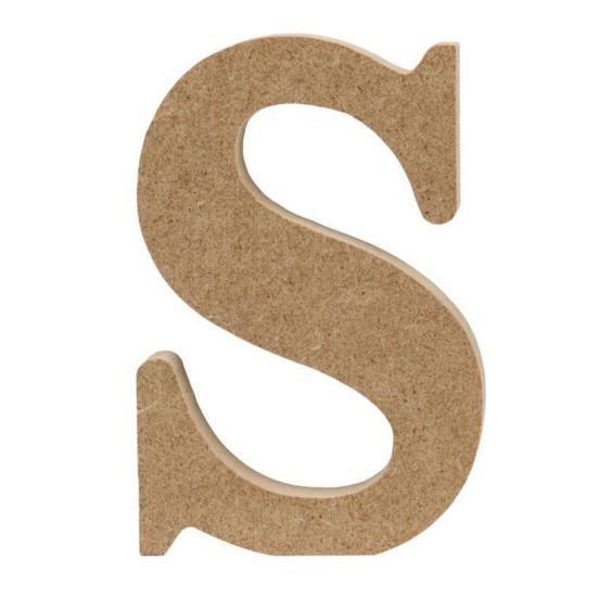 4 Inch Wooden Letters Large Alphabet Letters Sign for DIY Painting Art Crafts Wedding Home Wall Decor S