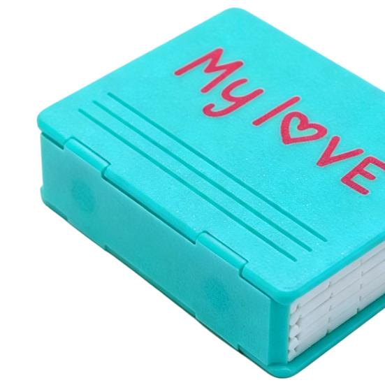 3D Printed Instant Photo Album Hold 6 Standard 3-Inch Instant Photos Folding Expandable Mini Photo Holder Picture Memory Book