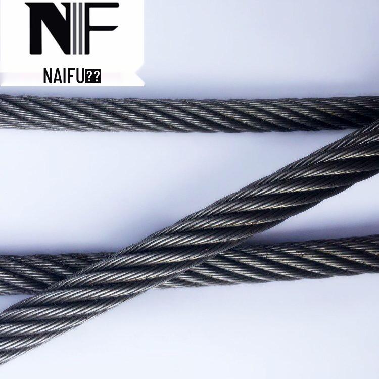 8mm, 10mm, 16mm Special Elevator Steel Wire Rope for Traction and Speed Limiting - 8-Strand for Mitsubishi, Kone, Toshiba.