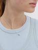 Petite Ring Pendant Silver Necklace