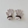 Kinderhandschuhe Fünffingerhandschuhe für Jungen und Mädchen im Herbst und Winter Warme und kältefeste Handschuhe für Babys mit getrennten Fingern