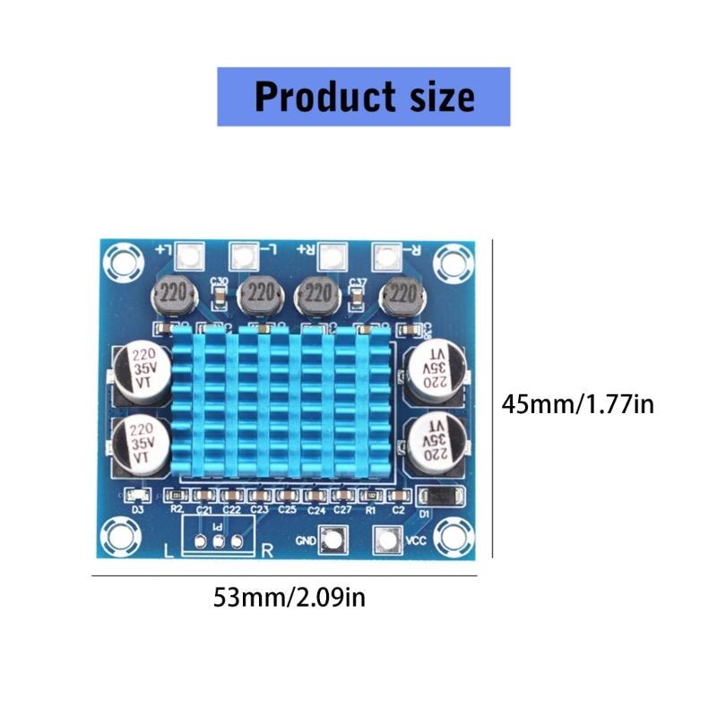 Effiziente XHA232 Digitale Hörverstärkerplatine Für Heimkinosysteme Und Kundenspezifische Soundprojekte