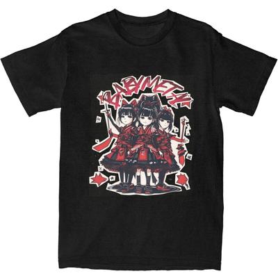 Men Women's T-Shirt Babymetal T-Shirts Fashion Japanese Beach Tees Funny Casual Cotton Clothing Plus Size 5XL