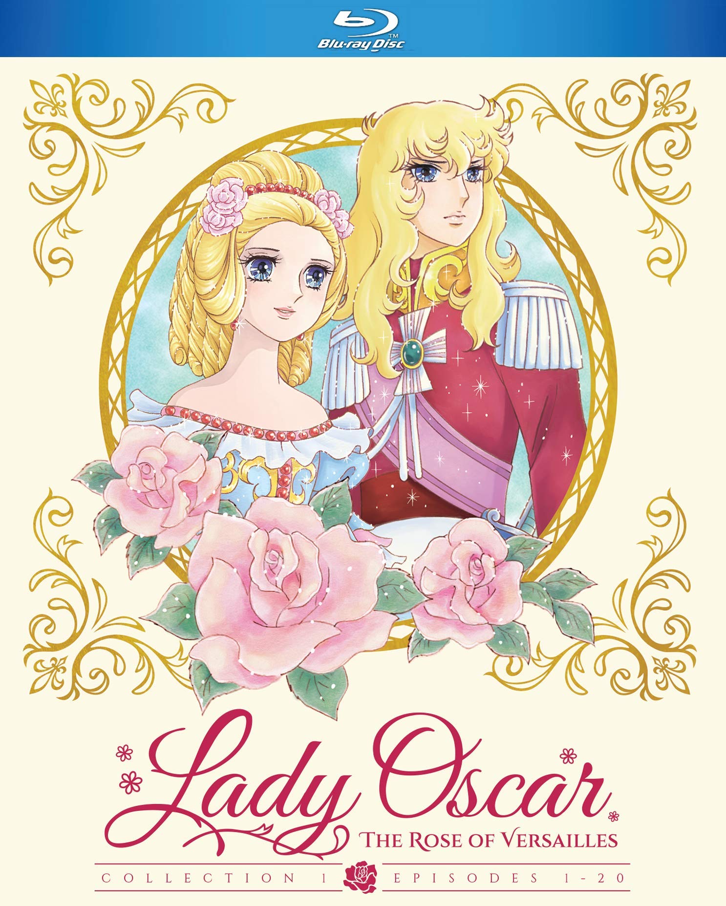 

The Rose of Versailles Blu-ray Collection 1 (Episodes 1-20) North American Edition (Playable on Japanese players)