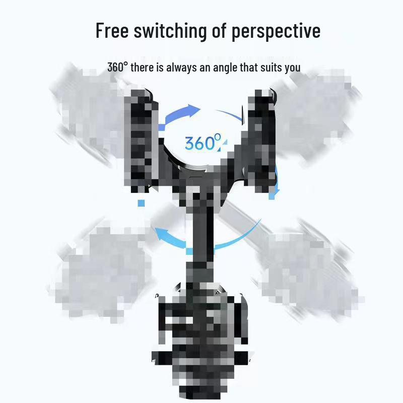 2022 Multi-Functional 360° Mobile Car Rearview Mirror Mount with AR Navigation