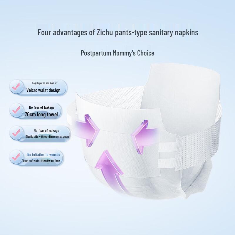 Zi Chu Postpartum Maternity Pants Sanitary Napkins