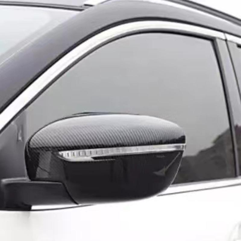 Nissan Qashqai J11 (2016-2020) Carbon Fiber Pattern Rearview Mirror Cover