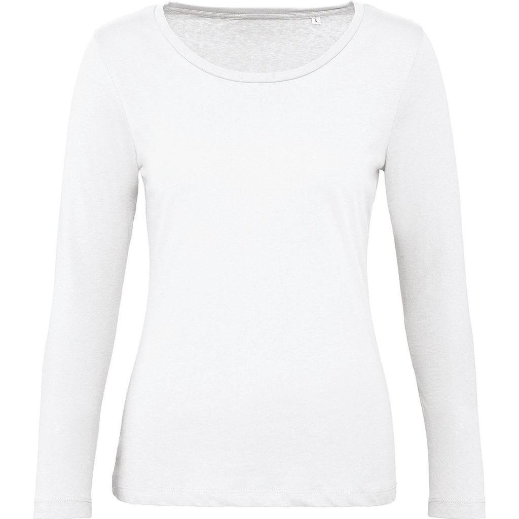 B&C Damen/Damen Inspire Bio Langarm-T-Shirt