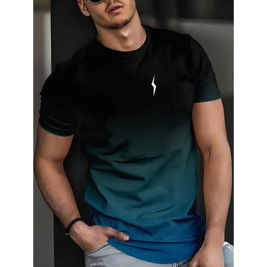 Topuri de primăvară, vară, bărbați, îmbrăcăminte de dimensiuni mari, negru, alb, tricou cu imprimeu 3D cu animale, tricouri, cu mânecă scurtă, cu mânecă scurtă, cămăși respirabile pentru bărbați