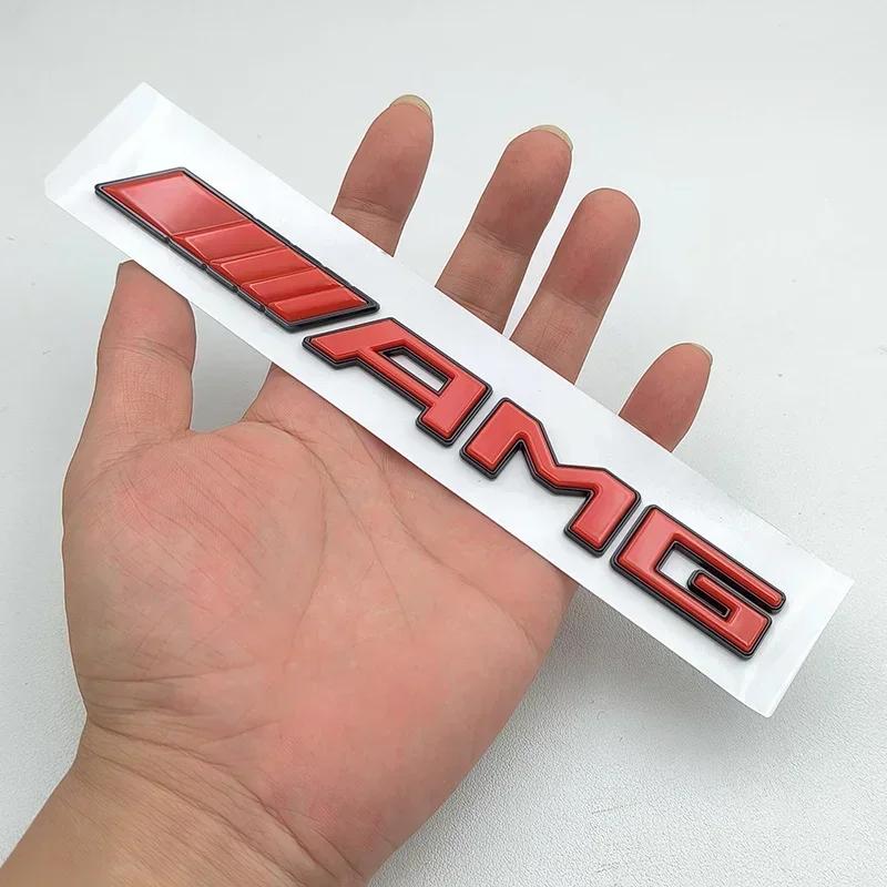 Samolepka na auto AMG W220 Pro Benz AMG Nové 3D ABS Logo Znak AMG Písmena Znak na kufr auta Pro Mercedes Benz A B C E S GLA GLB GLC GLE