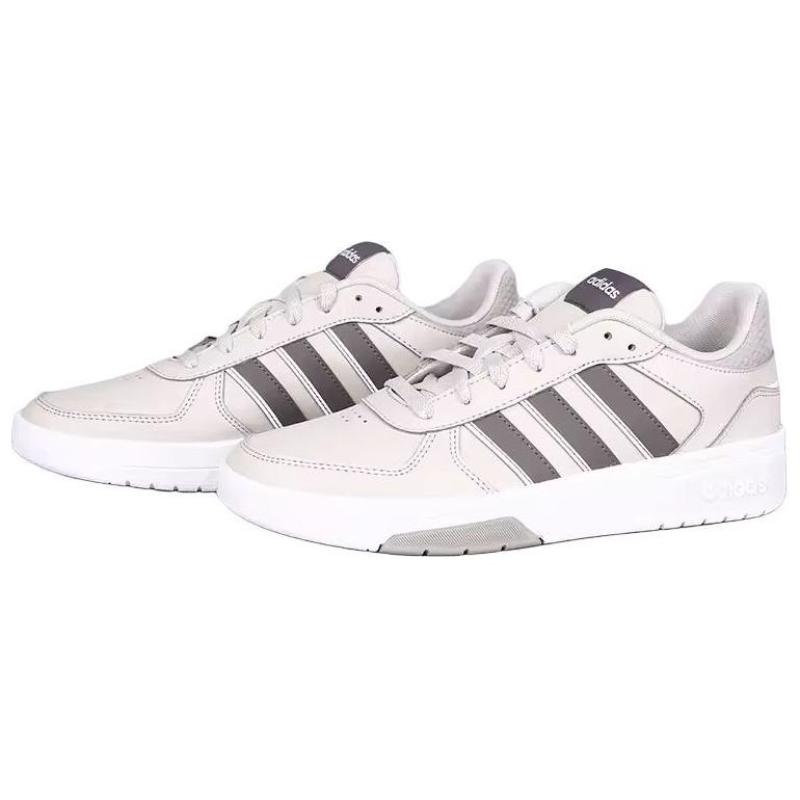 adidas Neo Courtbeat Low Top Skateboard Shoes Men's Ecru Sneakers ID0503