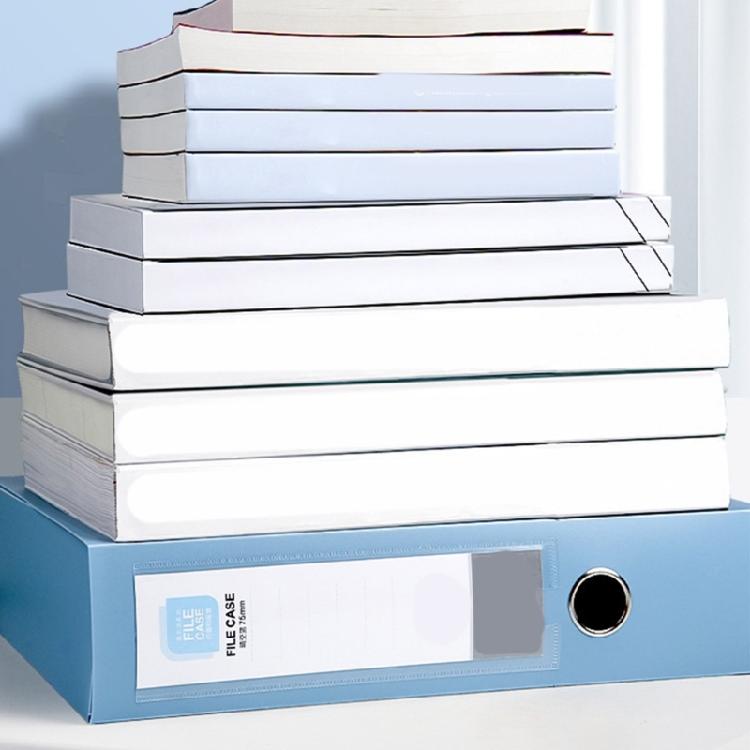 Caja de Archivos de Gran Capacidad Organizador de Documentos Caja para Rellenar Contenedor de Almacenamiento de Plástico Impermeable Capacidad para 300 Hojas Para Oficina