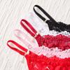 1pcs Intimate Lingerie Low Rise Sexy Women G-string Perspective Floral Panties Multi Color Breathable Ladies Thongs