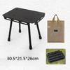 Outdoor Camping Mini Folding Table Tactical Table Small Coffee Table Portable Folding Chair Fishing Matzah Small Bench