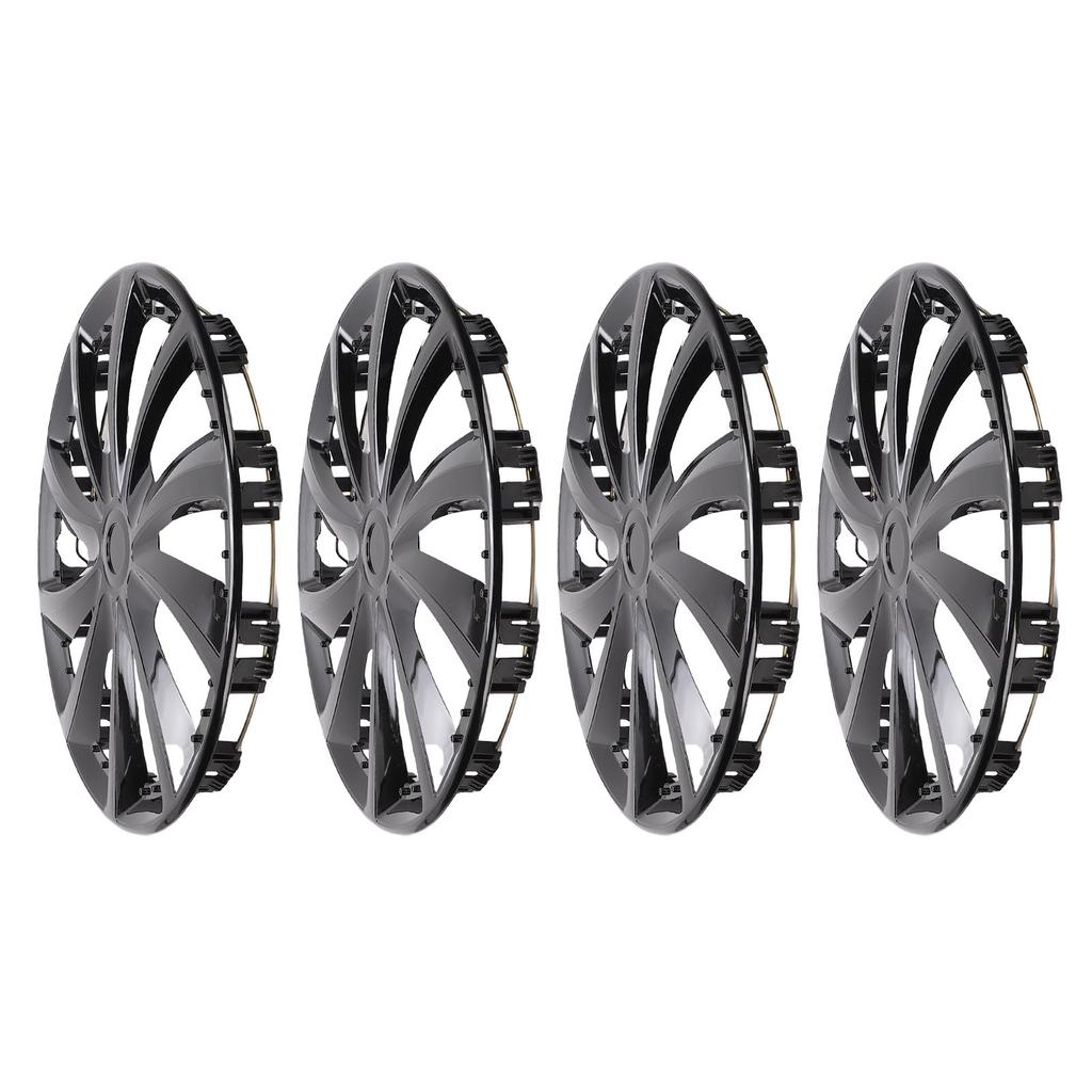 4 Pcs 16 Inch Hub  Anti Scratch   Stylish Look   Fit R16 Wheel   Cover for Most Cars Truck SUV