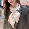Korean Style Women Scarf Deer Woolen Neckerchiefs Casual Winter Knitted Scarves  Gifts