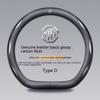 For MG ZS E-HS EV MG3 MG5 MG6 Trophy MG7 EZS 3SW Cyberster Carbon fiber Leather Car Steering Wheel Cover Anti-slip Breathable wue1
